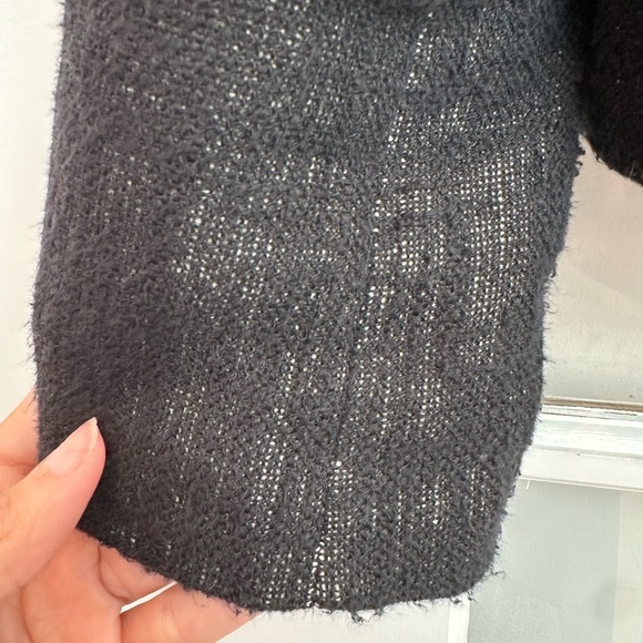 Vintage An Original Milly of New York Double-Breasted Blazer Silk Linen Size 4 S - Picture 8 of 13